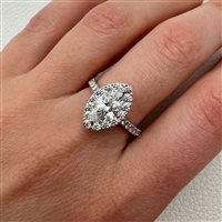 Anello Crivelli Donna in Oro bianco Diamante 1.00 Ct 327-2905-MOD - 327-2905-MOD